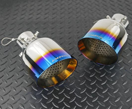 AIMGAIN Exhaust Tips - Blue Shot (Stainless) for Toyota 86 ZN8