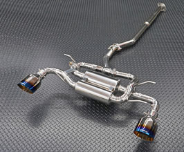 AIMGAIN Loop Power Muffler Exhaust System (Stainless) for Toyota 86 ZN8