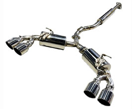 BLITZ NUR Spec Custom Edition Exhaust System with Quad Tips