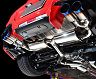 Sense Brand Exhaust System with Quad Tips for TRD/GR Rear Bumper (Stainless)