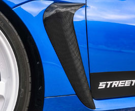 Street Hunter Front Fender Vent Extensions (Carbon Fiber) for Toyota GR86 / BRZ