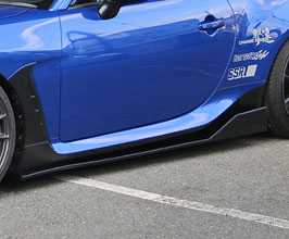 ChargeSpeed Bottom Line Aero Side Skirts - Type-2 for Toyota GR86 / BRZ