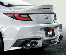 TRD GR Parts Rear Half Spoiler (PPE) for Toyota GR86 / BRZ with Auto Trans