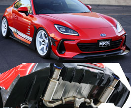 HKS Type-S Aero Spoiler Lip Kit (Carbon Fiber) for Toyota 86 ZN8