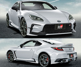 TRD GR Parts Half Spoiler Kit (PPE) for Toyota GR86 / BRZ with Auto Trans