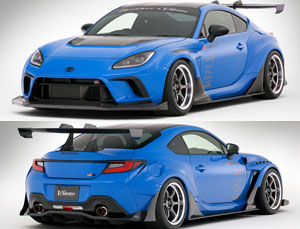 Varis Aero Wide Body Kit (FRP with Carbon Fiber) for Toyota 86 ZN8