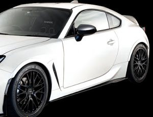 GROW Motorsports Front and Rear 8mm Wide Over Fenders (ABS) for Toyota 86 ZN8