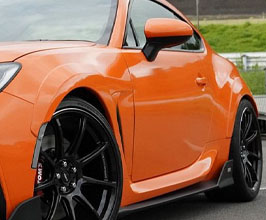 TOMS Racing Front and Rear 8mm Wide Over Fenders (FRP) for Toyota 86 ZN8