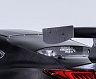 Kazama Auto Rear Glass for Rear Radiator by CF Lab (Carbon Fiber with Epoxy Infusion)