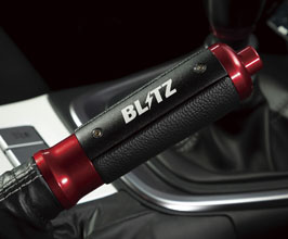 BLITZ E-Brake Handle (Aluminum with Leather) for Subaru GR86 / BRZ