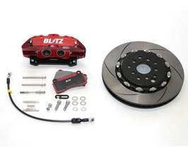 BLITZ Big Caliper II Brake Kit - Rear 4POT with 330mm 1-Piece Rotors for Subaru GR86 / BRZ