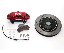BLITZ Big Caliper II Brake Kit - Front 6POT with 355mm 2-Piece Rotors for Subaru GR86 / BRZ