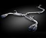 Kakimoto Racing Class KR Exhaust System with Quad Tips (Stainless)