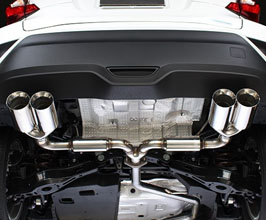 Sense Brand Rear Section Exhaust System with Quad Tips (Stainless) for Toyota C-HR