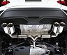 Sense Brand Rear Section Exhaust System with Quad Tips (Stainless)