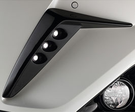 Artisan Spirits Sports Line BLACK LABEL Front Bumper Garnish with LEDs (FRP) for Toyota C-HR AX
