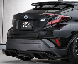 KUHL CHR-SS Aero Rear Diffuser - Exhaust-less Version 1 (FRP) for Toyota C-HR AX