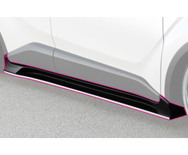 KUHL CHR-SS Aero Side Steps (FRP) for Toyota C-HR AX