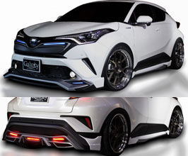 Black Pearl Complete Galaxy Neo Aero Half Spoiler Kit (FRP) for Toyota C-HR