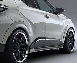 Artisan Spirits Sports Line BLACK LABEL Front and Rear 10mm Over Fenders (FRP) for Toyota C-HR