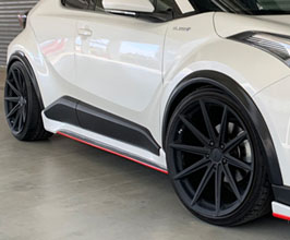 LEXON Exclusive Front and Rear 10mm Wide Over Fenders (FRP) for Toyota C-HR