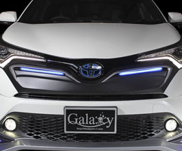 Black Pearl Complete Galaxy Neo Front Face Panel with LEDs (FRP) for Toyota C-HR AX