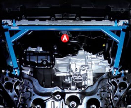Cusco Lower Power Brace - Front (Steel) for Toyota C-HR