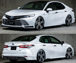 Mz Speed Prussian Blue Aero Half Spoiler Kit with Front LEDs for Toyota Camry