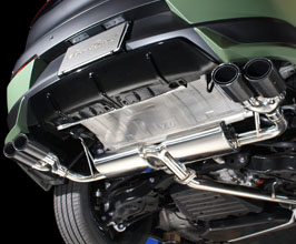 Sense Brand Exhaust System with Quad Tips (Stainless) for Toyota Crown Crossover S235