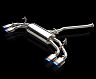 EXART ONE Muffler Exhaust System with Quad Tips for Modellista Rear (Stainless)