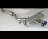 GROW Motorsports FGK x GROW Design Exhaust System with Dual Ti Tips by Fujitsubo (Stainless)
