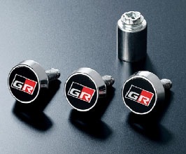 Toyota Gazoo Racing GR Parts License Plate Lock Bolts for Toyota GR Corolla