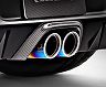Varis Exhaust Heat Shield - Center (Carbon Fiber)