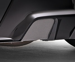 Varis Exhaust Outlet Delete Covers - Sides (Carbon Fiber) for Toyota GR Corolla GZEA14