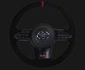 Toyota Gazoo Racing GR Parts Steering Wheel (Ultrasuede with Silver Stitching)