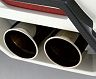 Double Eight Eight Star Exhaust System with Quad Tips - Silent Version (Stainless)