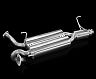 Suruga Speed Center Muffler Exhaust System (Stainless)