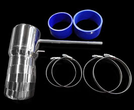 Suruga Speed Air Control Chamber Intake Pipe - Throttle Distance 275-280mm (Stainless) for Toyota Land Cruiser 1UR-FE J202