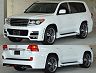 Mz Speed LUV Line Aero Body Kit with LED Daylights and Fog Lamps (FRP) for Toyota Land Cruiser AX