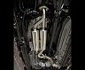 Suruga Speed Exhaust Mid Pipe with Center Muffler (Stainless)