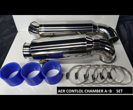 Suruga Speed Air Control Chamber Intake Pipes Set (Stainless) for Toyota Land Cruiser 2.7L Gas J250