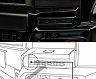 WALD Desert Line Black Bison Edition Front Bumper Garnish (ABS)