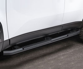 Mz Speed CROSS LINE Side Steps (Matte Black Stainless) for Toyota Land Cruiser J250