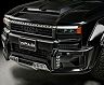 WALD Desert Line Black Bison Edition Front Half Spoiler with LEDs (FRP)