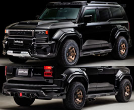 WALD Desert Line Black Bison Edition 2-Piece Body Kit with LEDs (FRP) for Toyota Land Cruiser J250