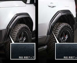 Mz Speed CROSS LINE Front and Rear 30mm Over Fenders (AES) for Toyota Land Cruiser J250