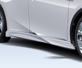 Modellista Elegant Ice Style Side Steps (PPE) for Toyota Prius XW60