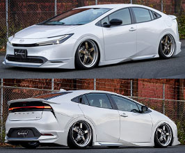 KUHL STYLE Aero Half Spoiler Kit (ABS) for Toyota Prius