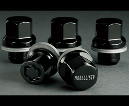 Modellista Security Lock Lug Nuts (Black) for Toyota Prius MXWH60