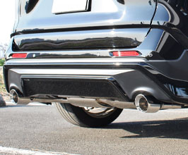 Sense Brand Exhaust System with Dual Tips for TRD Street Monster (Stainless) for Toyota RAV4